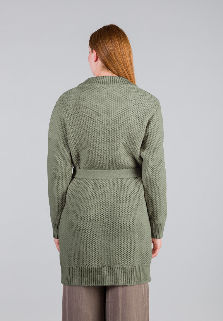 BEEHIVES CARDIGAN | Olive