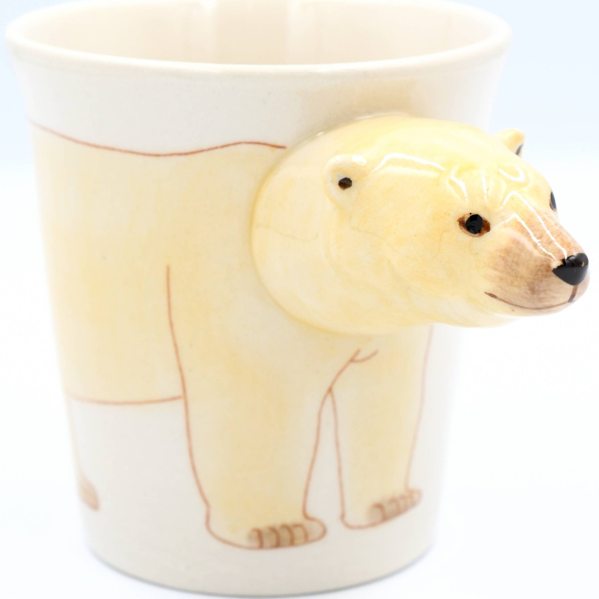 Unusual Polar Bear Mug Mockup Graphic by Designs by Donna · Creative Fabrica