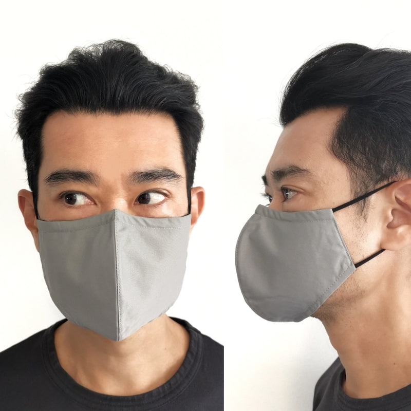 3D contoured mask in size M