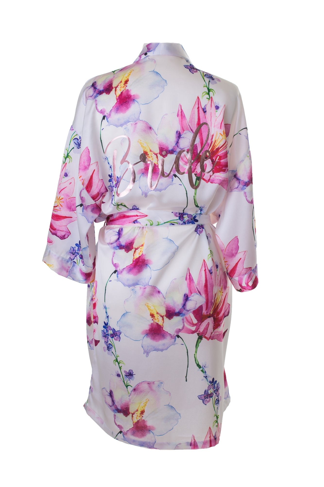 girls floral dressing gown