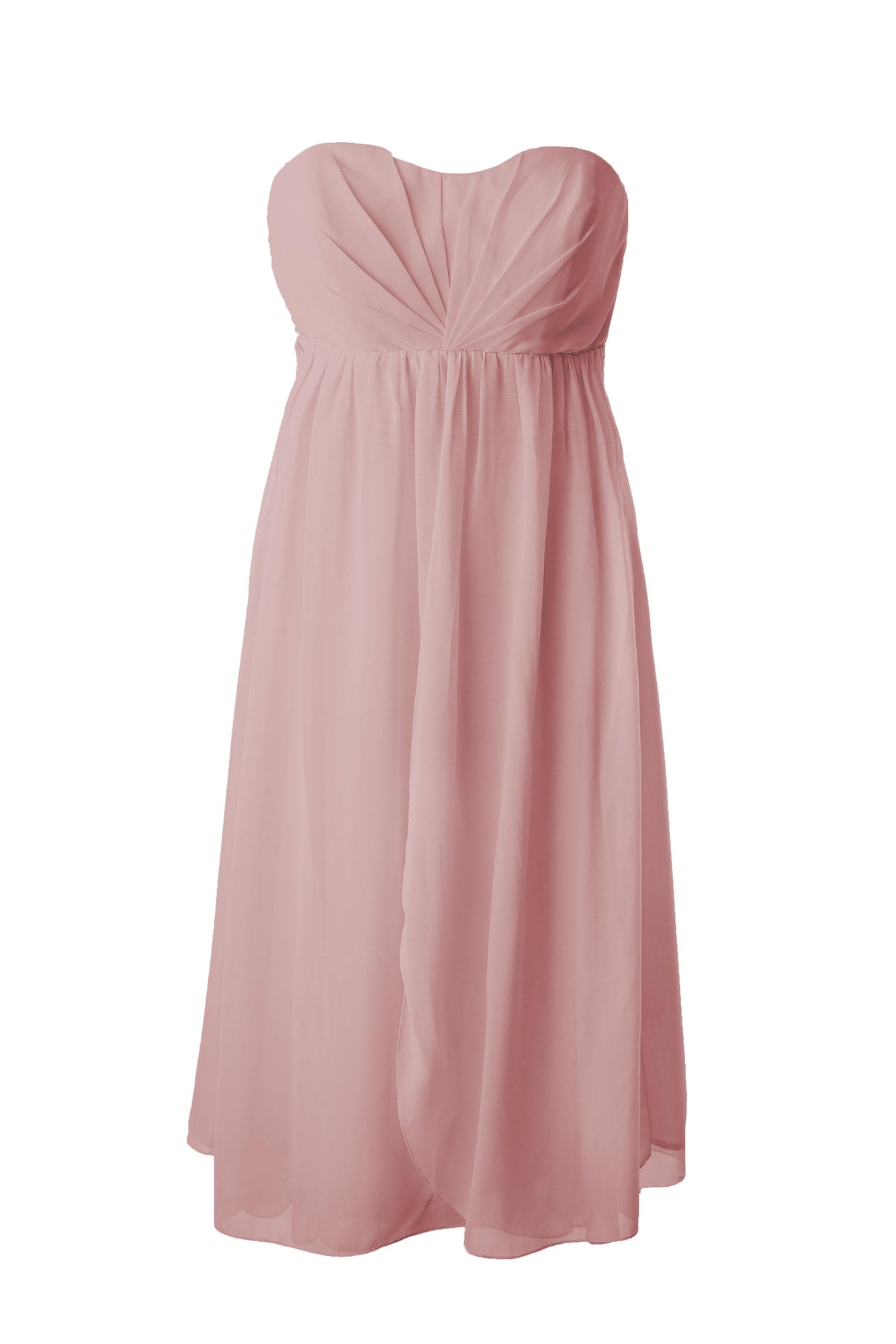 dusky pink multiway dress