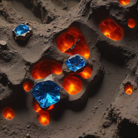 formation of gemstones