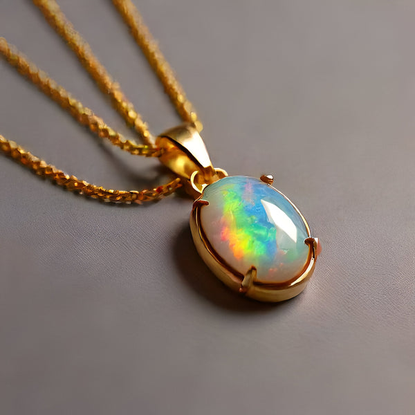 opal pendant
