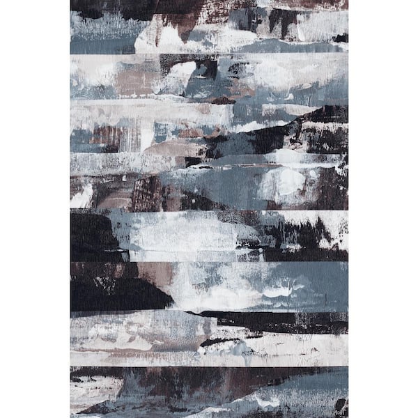 "Obstacle" by Marmont Hill Unframed Canvas Abstract Art Print 24 in. x 16 in.