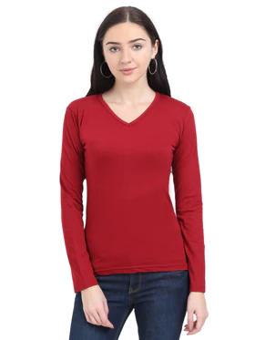 women's full sleeve t-shirts