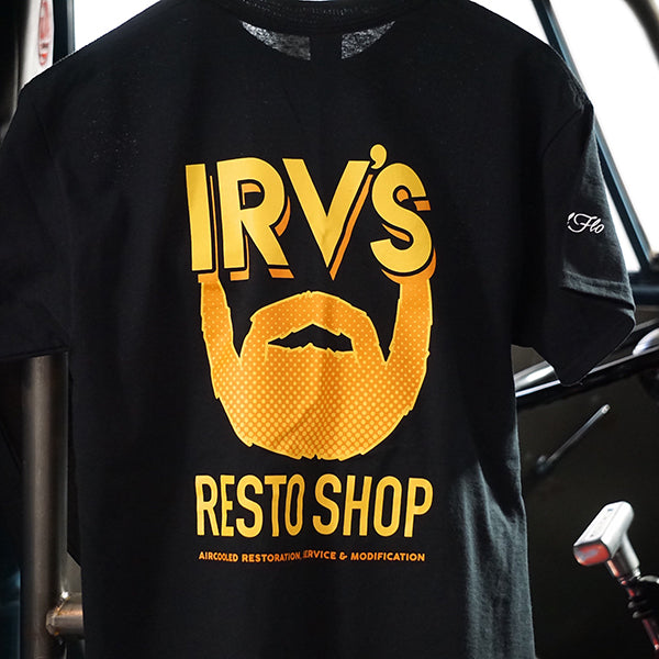 Irv's Restorations tee shirt by Cool Flo