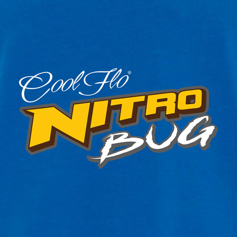 Nitro Bug Cool Flo Collab on a blue background