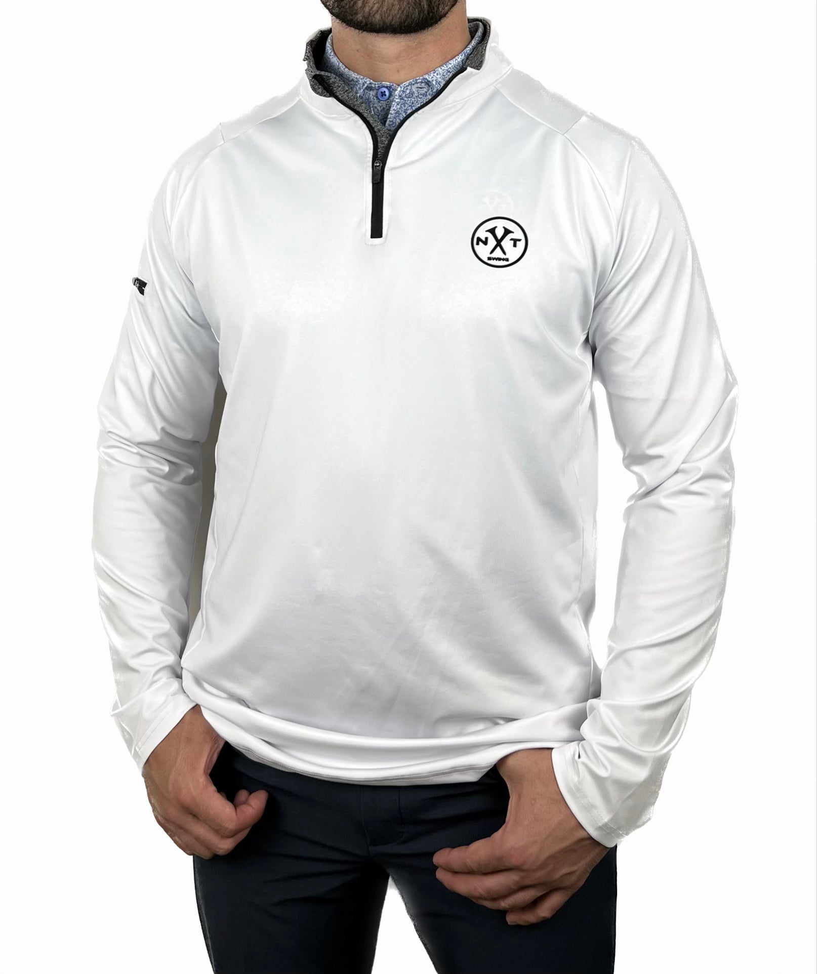 NXT Swing 1/4 Zip - White