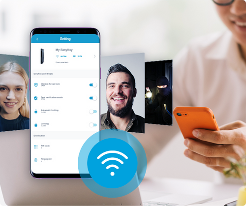 Real-time WiFi connection