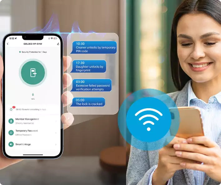 Realtime Wi-Fi connection
