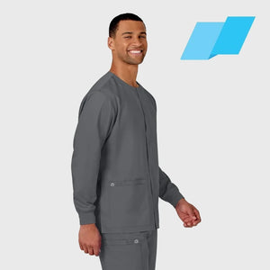 WonderWink Wonderworks (800) - Unisex Snap Front Jacket (Flagship) - Knighten Uniforms - Customer Order Portal