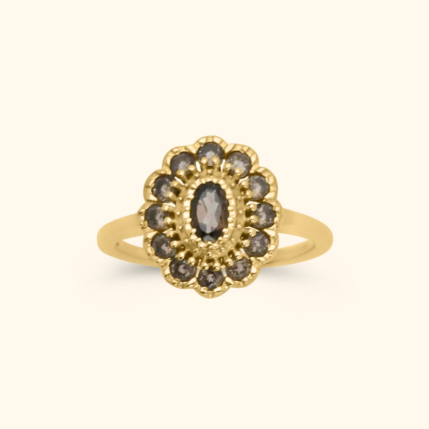 Kae Smoky Flower Ring - BEARLifestyle.nl product image