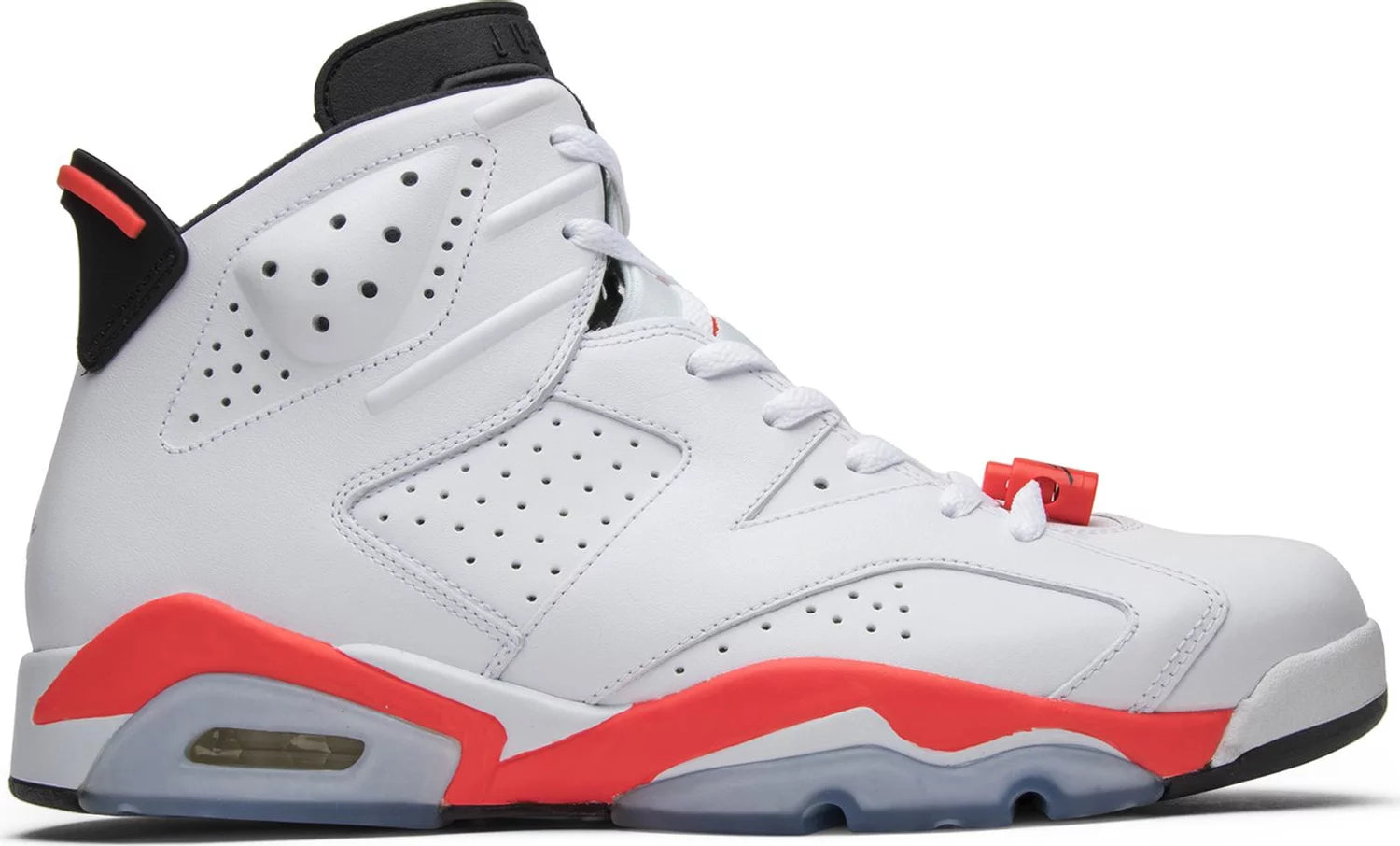 A I R - J O R D A N 6 - R E T R O '' WHITE INFRARED ''