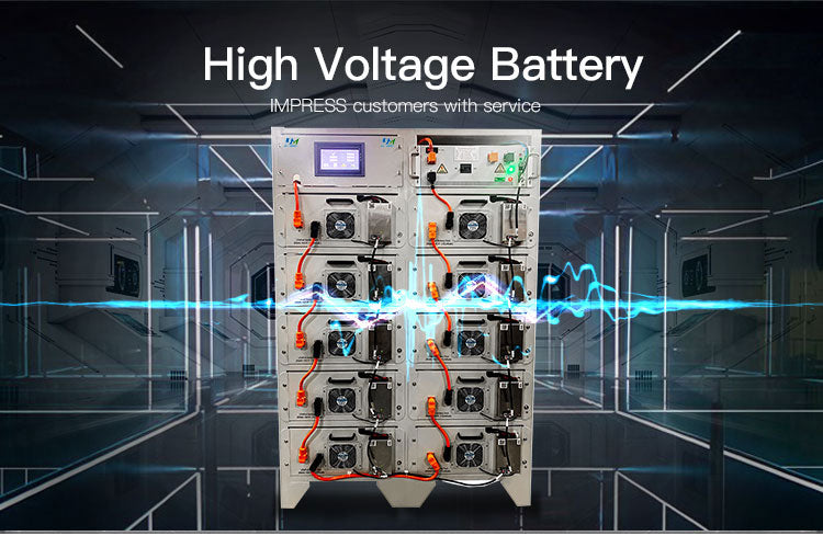 51.2V200AH 102.4KWH High Voltage Cabinet battery