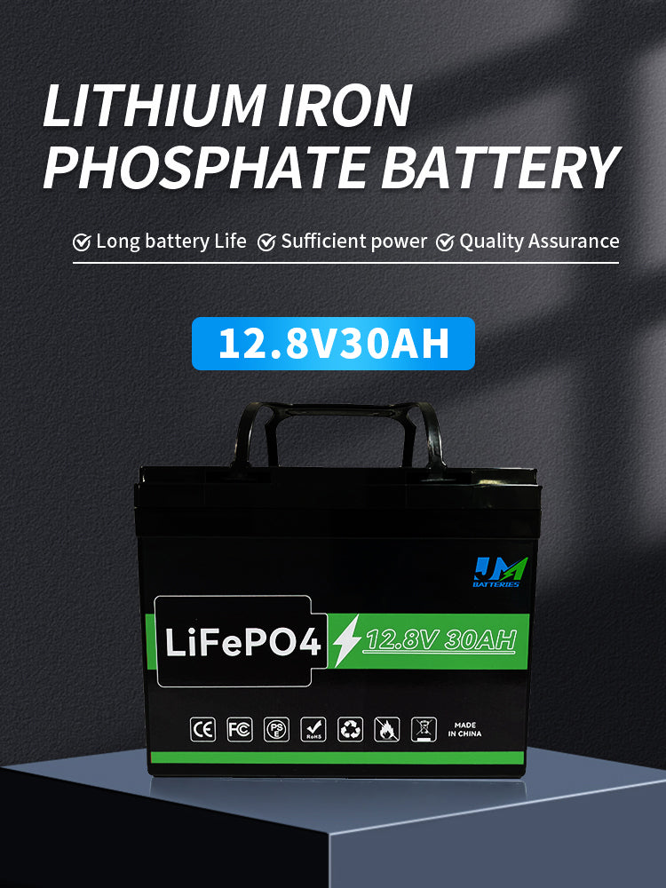12.8V 30AH Lithium Ion Batteries