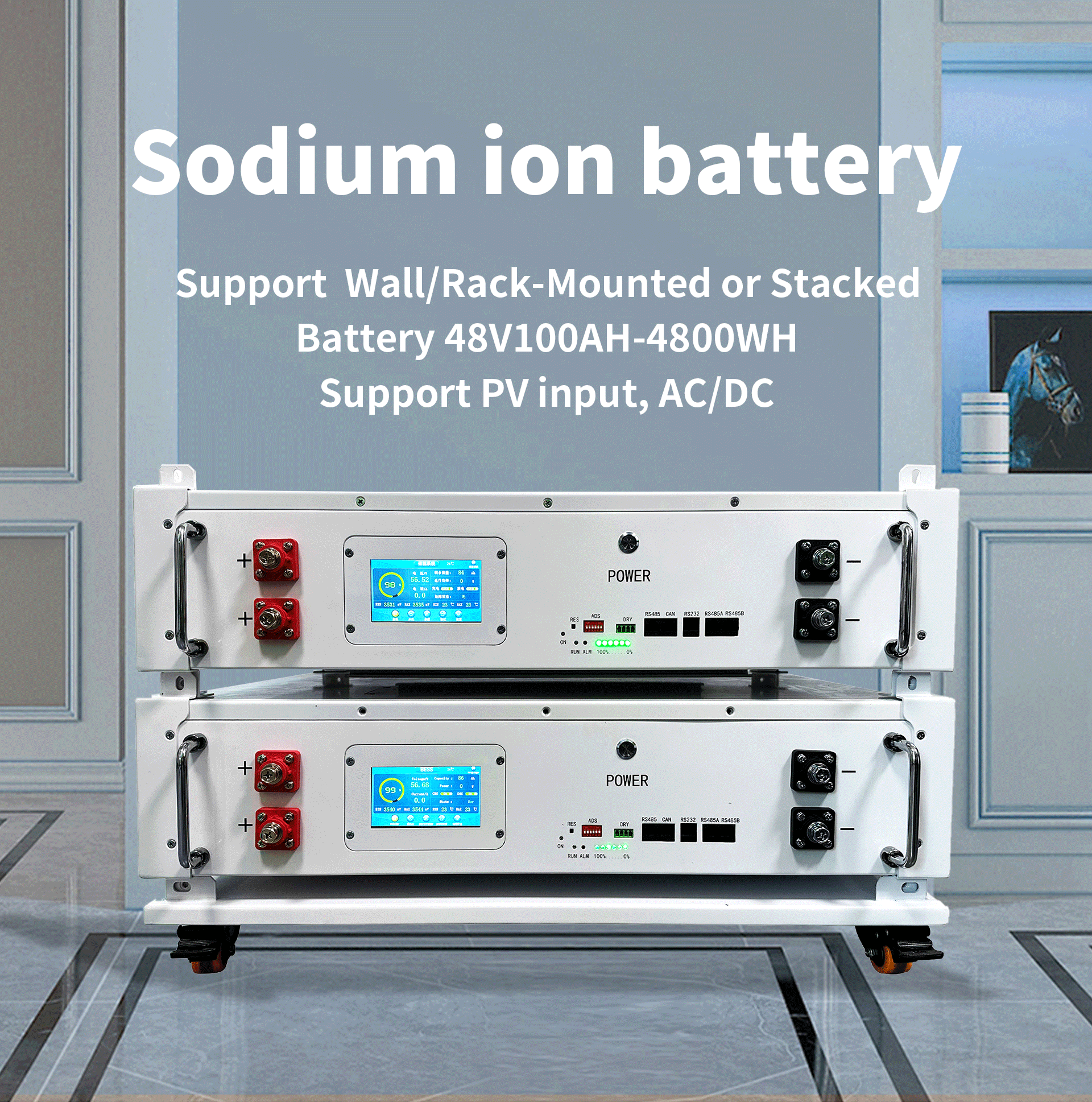 48V 100AH Sodium ion battery