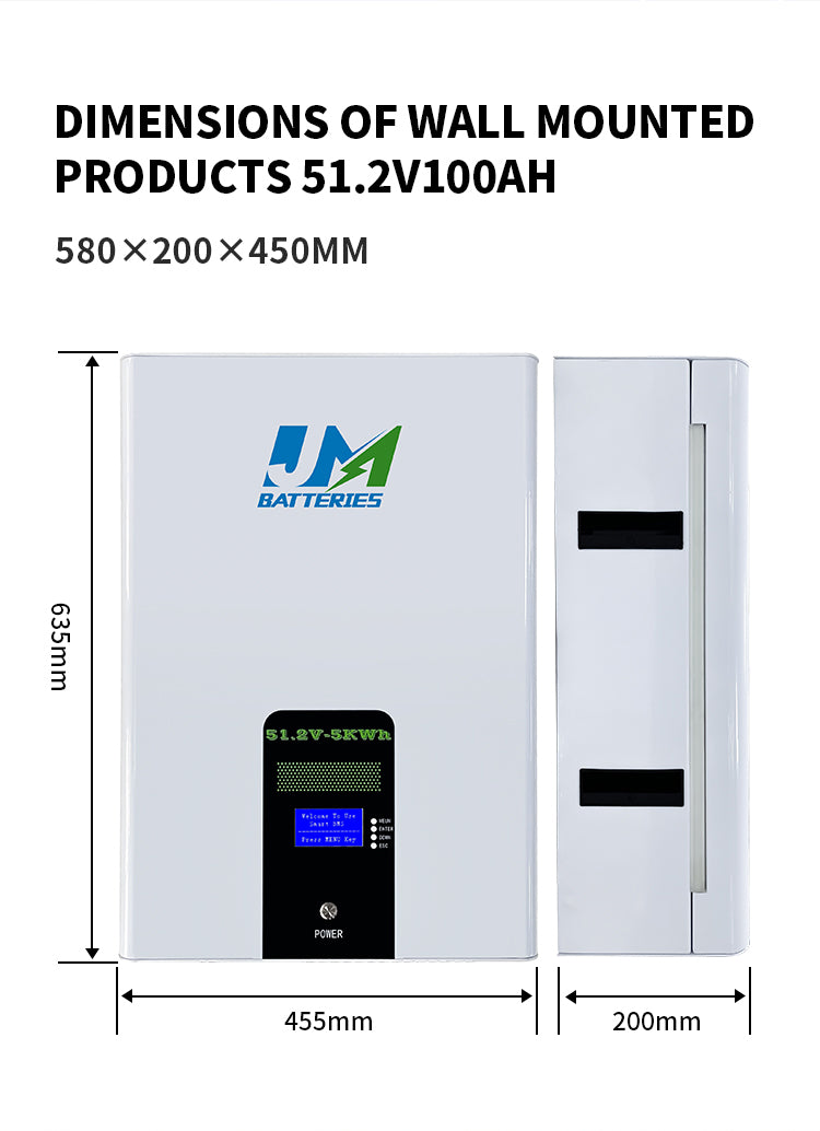 5.12kwh Lifepo4 Battery pack