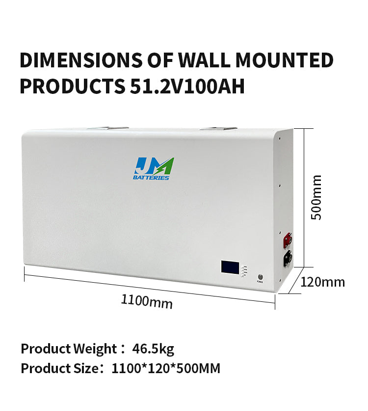 51.2V 100Ah 5KWH Ultra Thin Wall Mounted