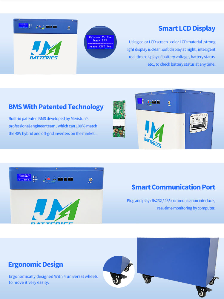 Lithium Battery pack 15.36KW