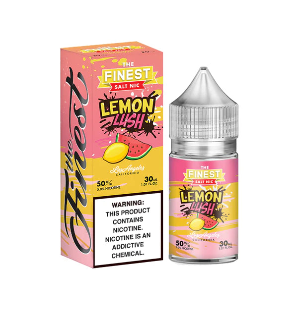 The Finest Salt DISCONTINUED Lemon Lush (Lemon Watermelon Gummy Candy) DISCONTINUED 30 mL 50 mg