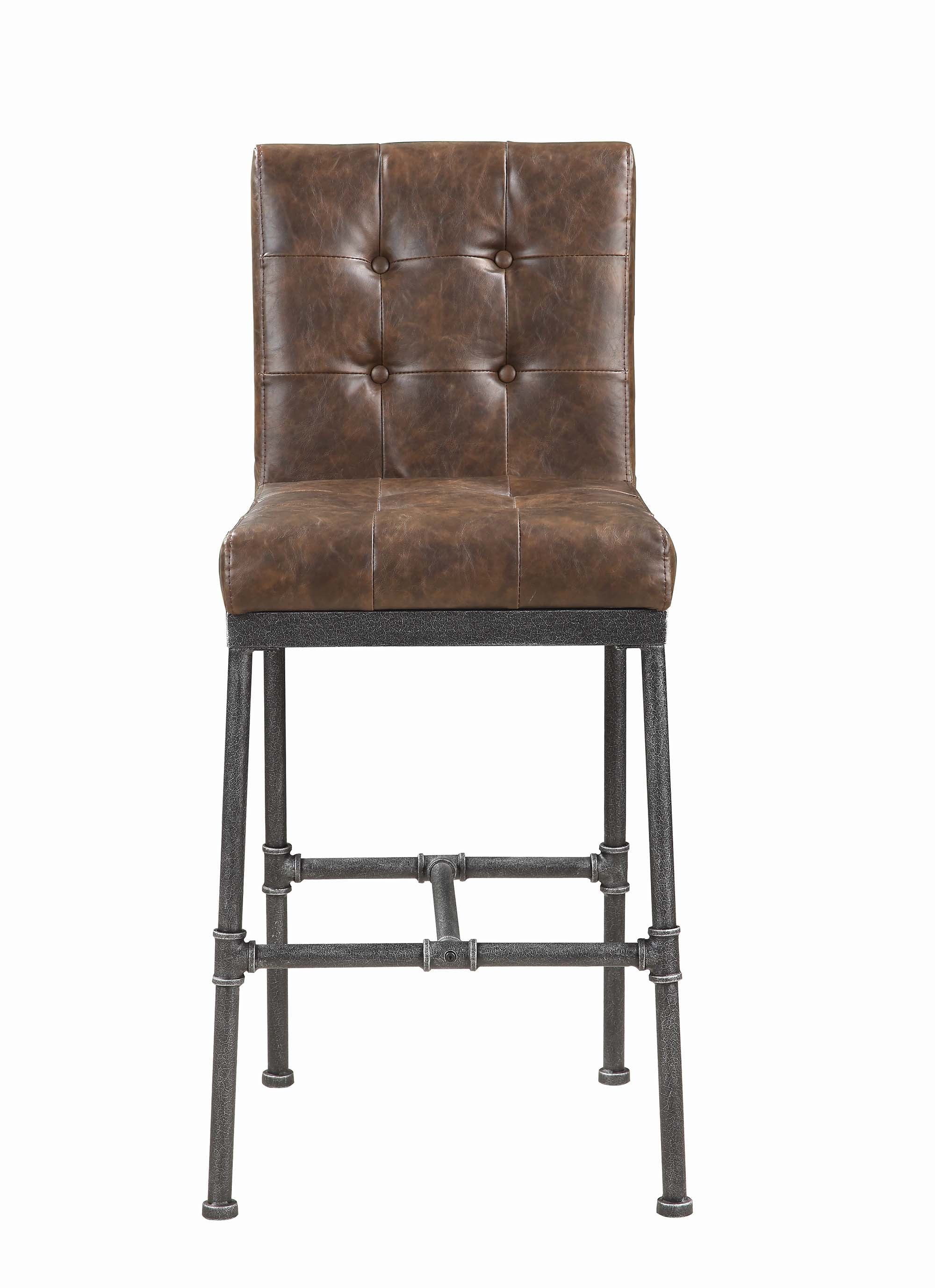 Belt Bar Stool By Atelier Oï - Luxury Other Brown