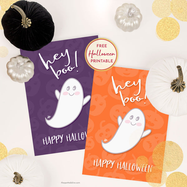 cute ghost free printable download by the spotted olive