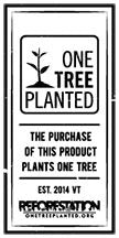 The purchase of this product from thespottedolive.com plants a tree via onetreeplanted.org