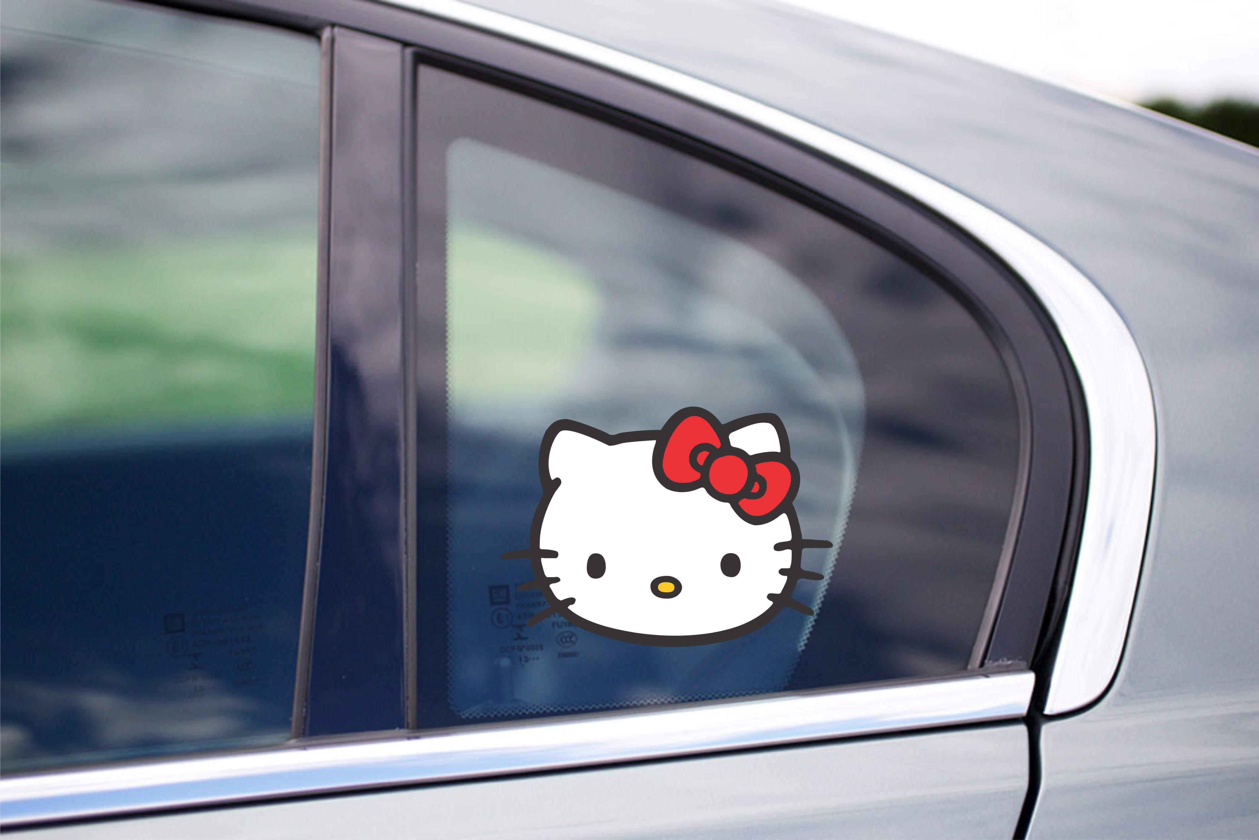 Hello Kitty Face Ihatedecals Ca