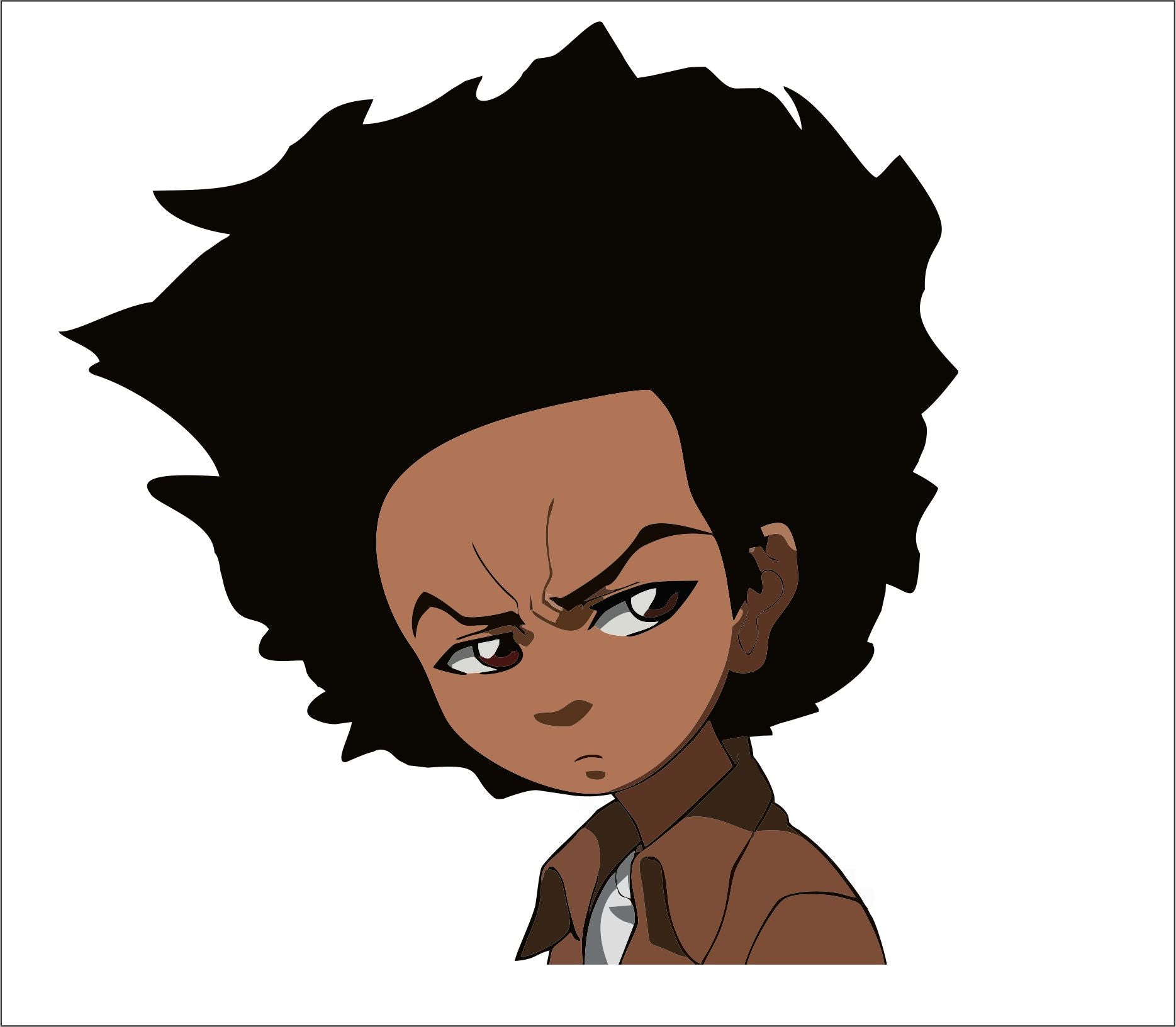 Huey Freeman Peeking (The Boondocks Syndicated) ihatedecals.ca