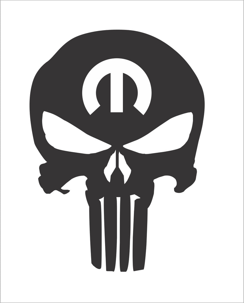 Skull Punisher Mopar Bomex Graphics