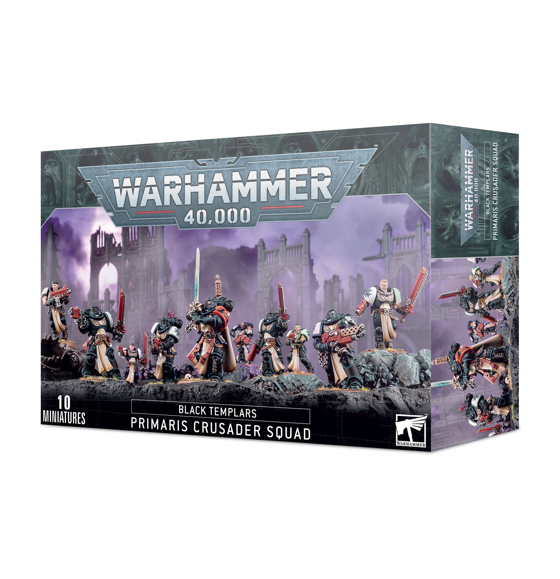 Warhammer 40K: Black Templars - Crusader Squad