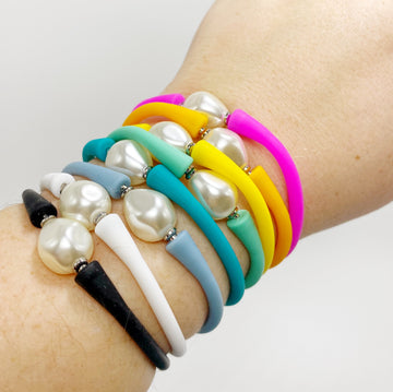 Pearl Silicone Bracelet