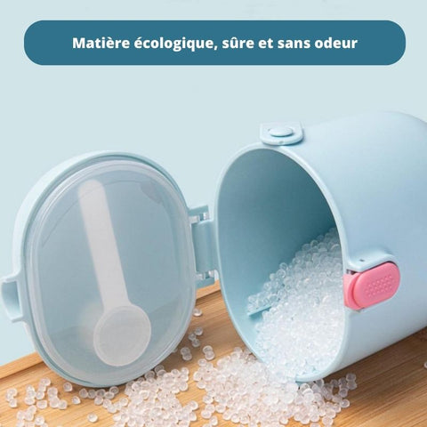 Boîte de lait en poudre Récipient portable de lait en poudre Boîte