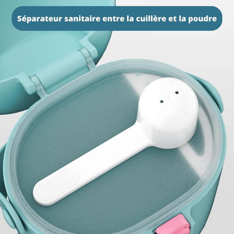 Boîte de lait en poudre Récipient portable de lait en poudre Boîte