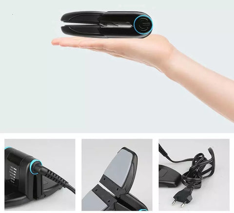 FERRO DE PASSAR ROUPA PARA VIAGEM DOBRÁVEL BIVOLT COMPACT.