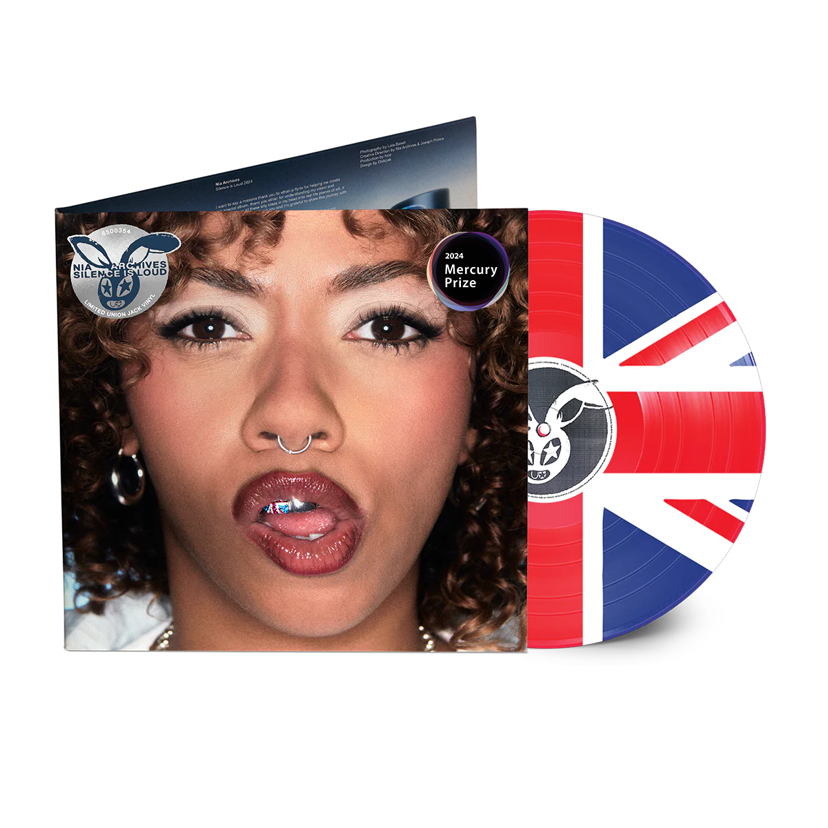 Silence Is Loud - LIMITED UNION JACK VINYL - Nia Archives product image