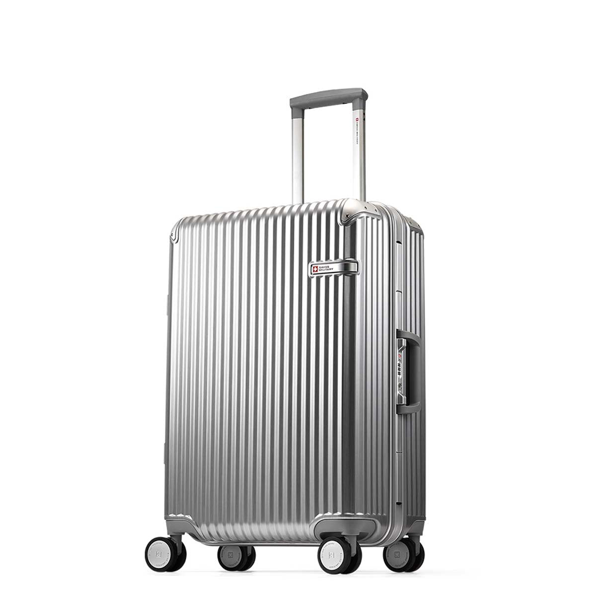 スーツケース（国際線受託標準サイズ）銀色