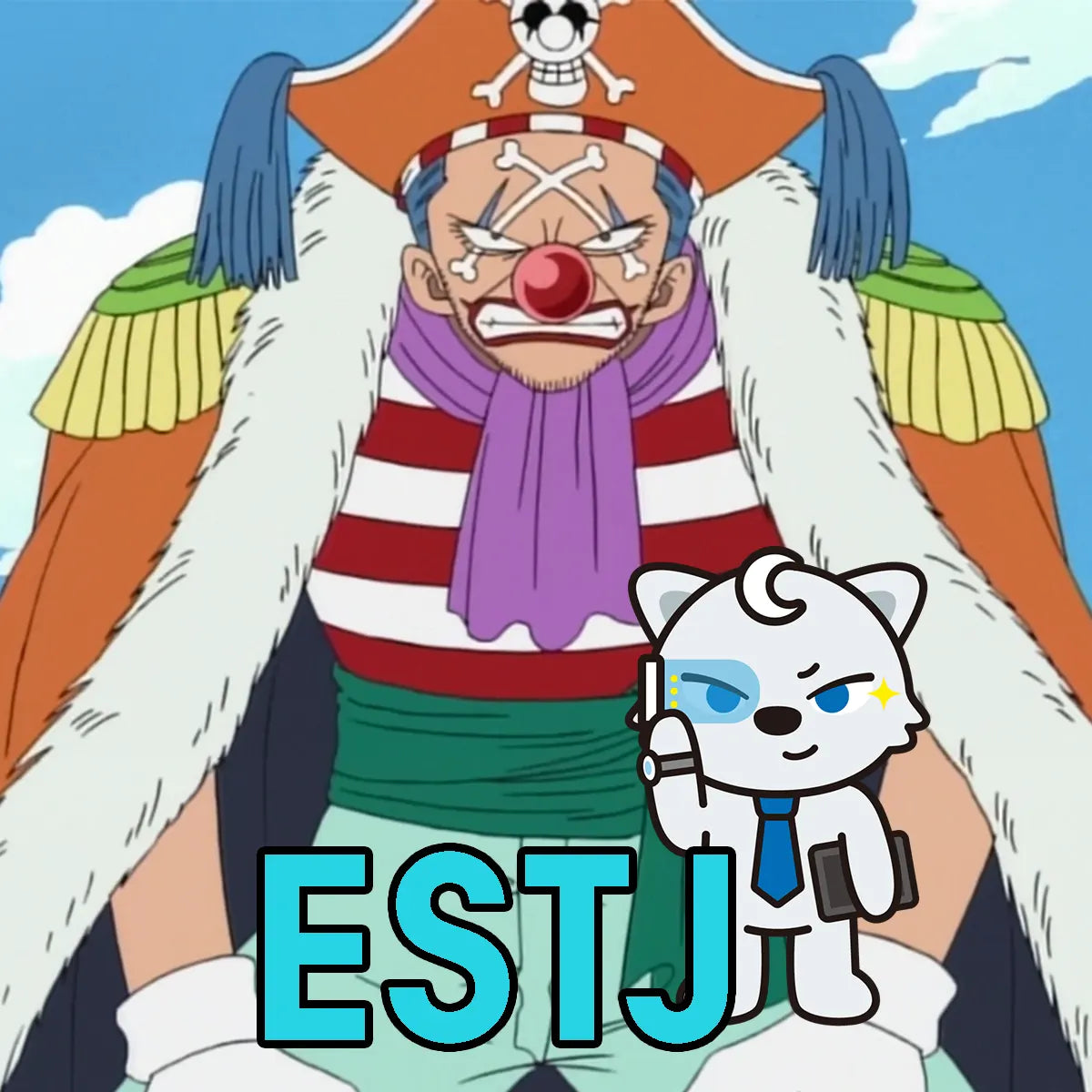 Nefertari D. Buggy Jeff Ward One Piece Anime Netflix MBTI Personality Type