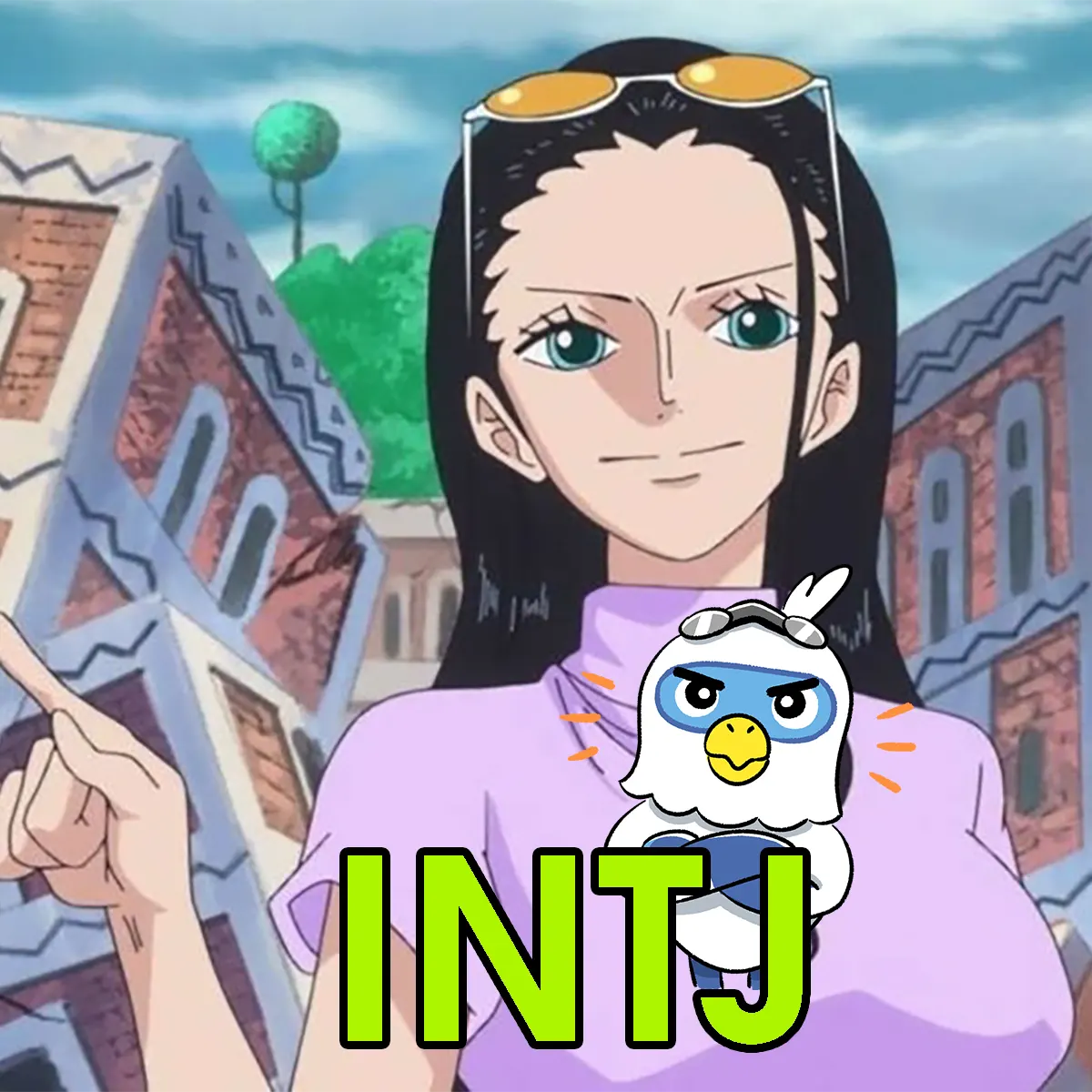 Nico Robin One Piece Anime Netflix MBTI Personality Type