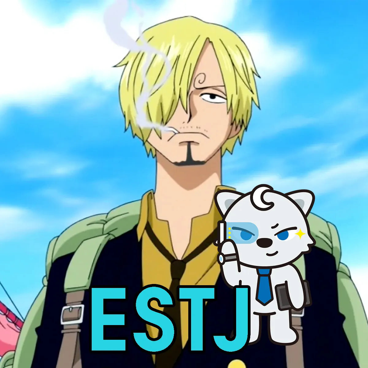 Vinsmoke Sanji Taz Skylar One Piece Netflix Anime MBTI Personality Type