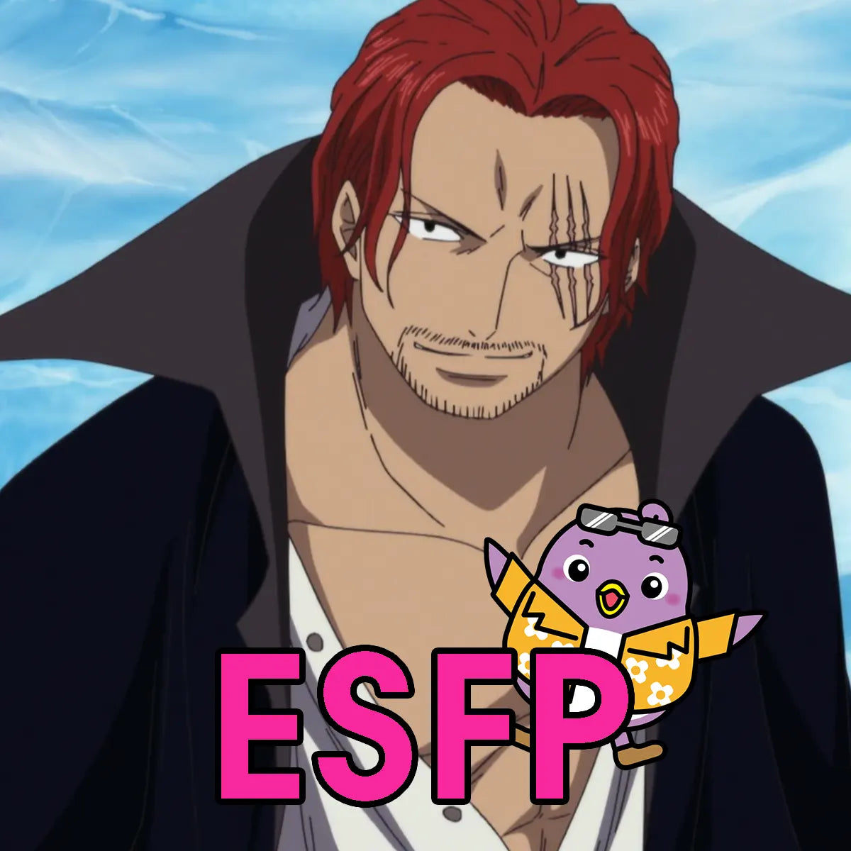 Shanks Peter Gadiot One Piece Netflix Anime MBTI Personality Type