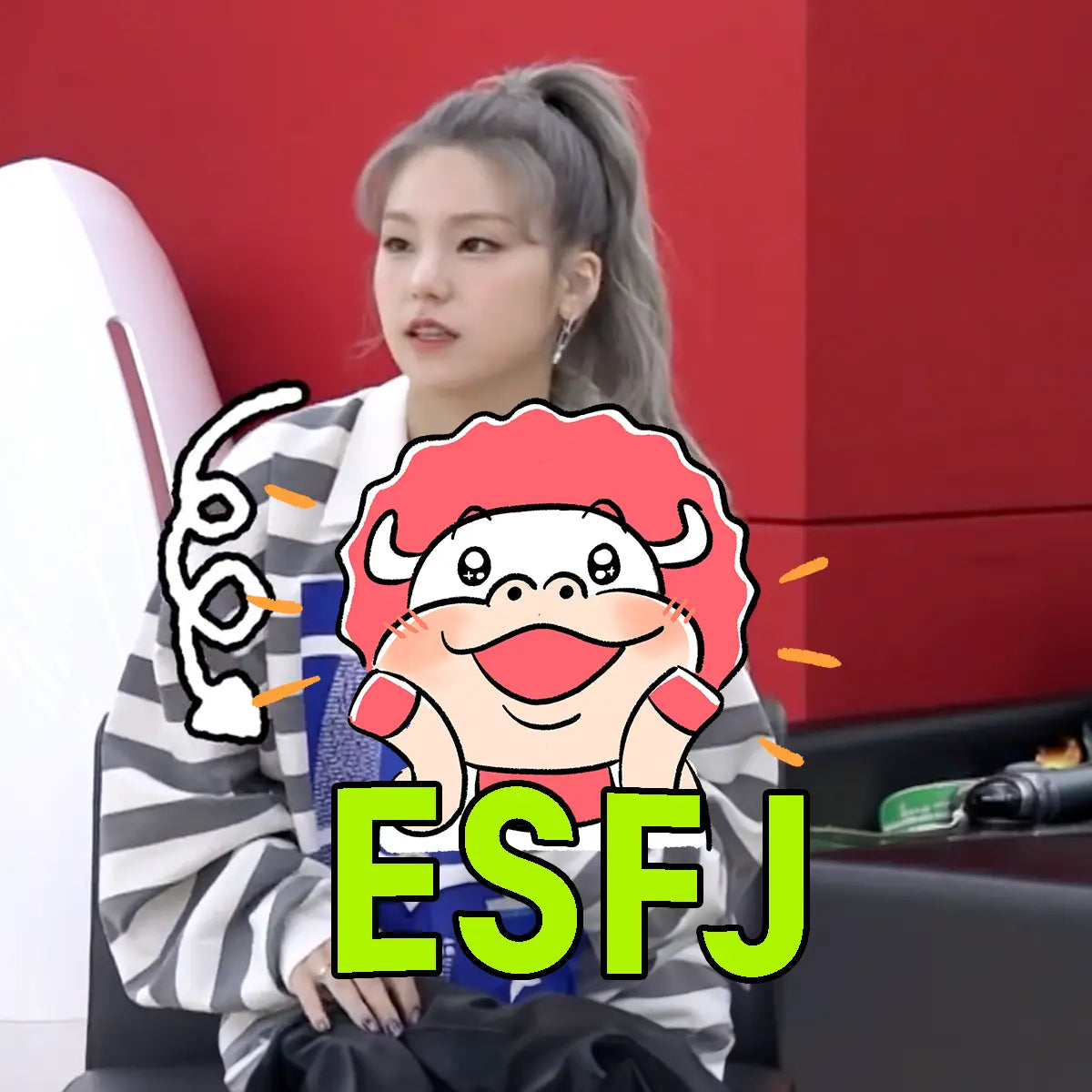 Yeji Leader ITZY CAKE Wannabe ESFJ Pixi MBTI Personality Type