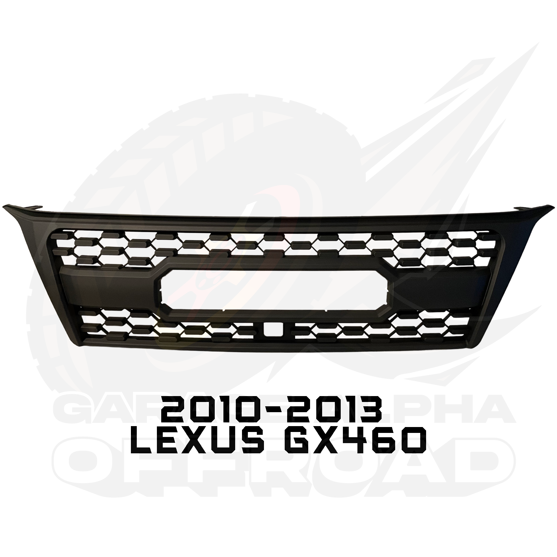 2010 2013 Lexus Gx460 Trd Style Grille Garage Alpha Offroad 