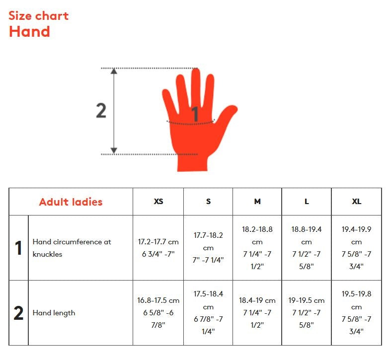 Women S Glove Size Chart