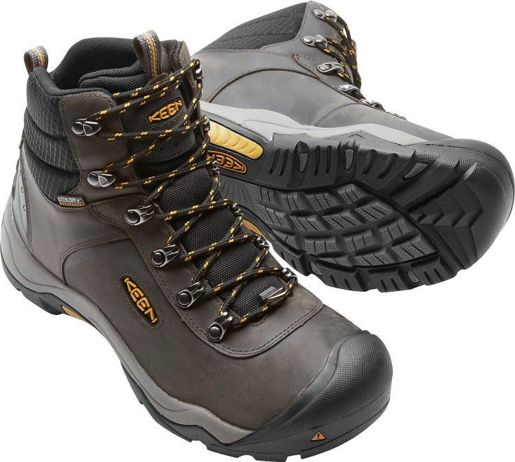 keen men's revel iii waterproof winter boots