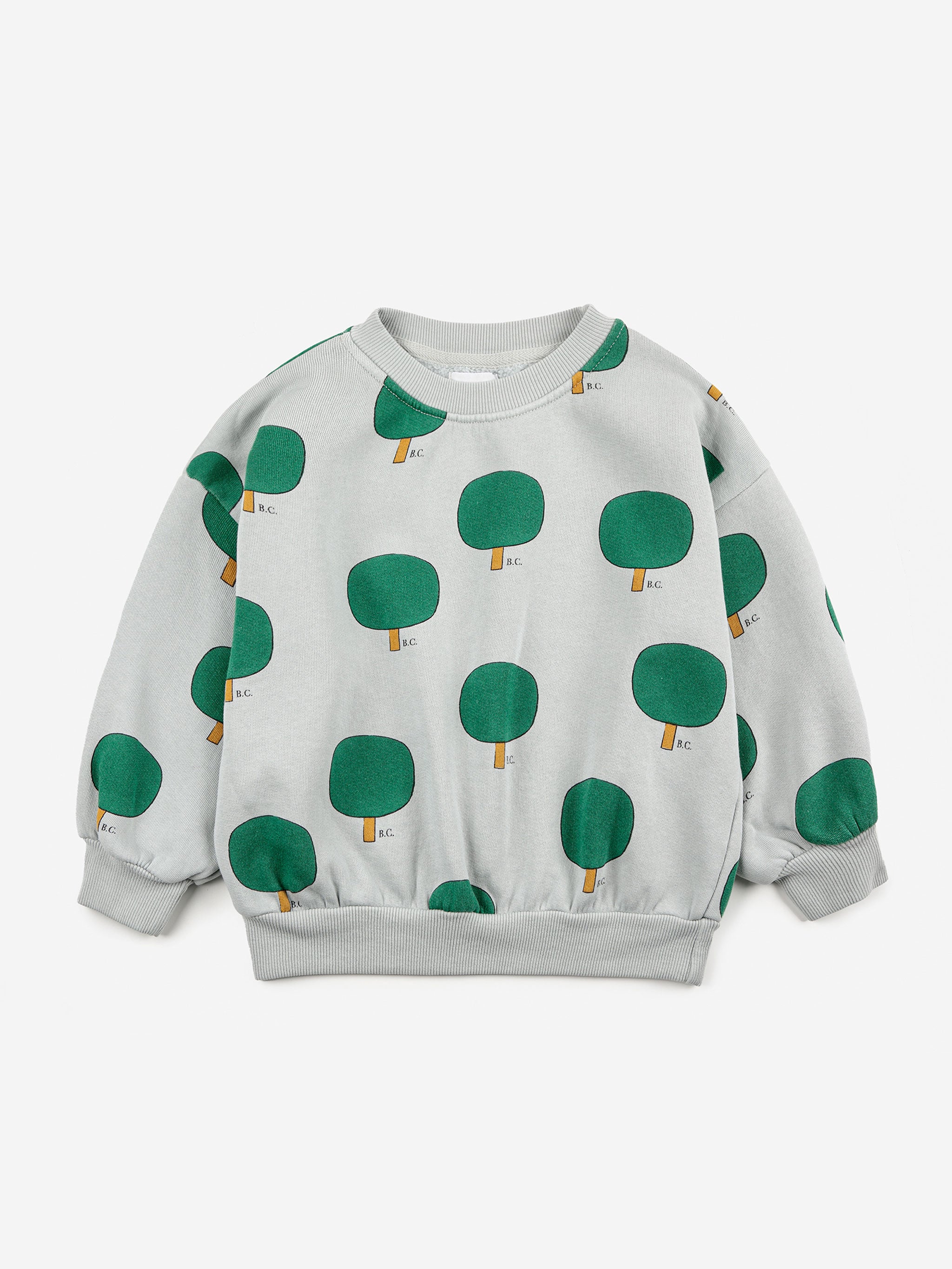 Baby Green Tree all over sweatshirt – Bobo Choses