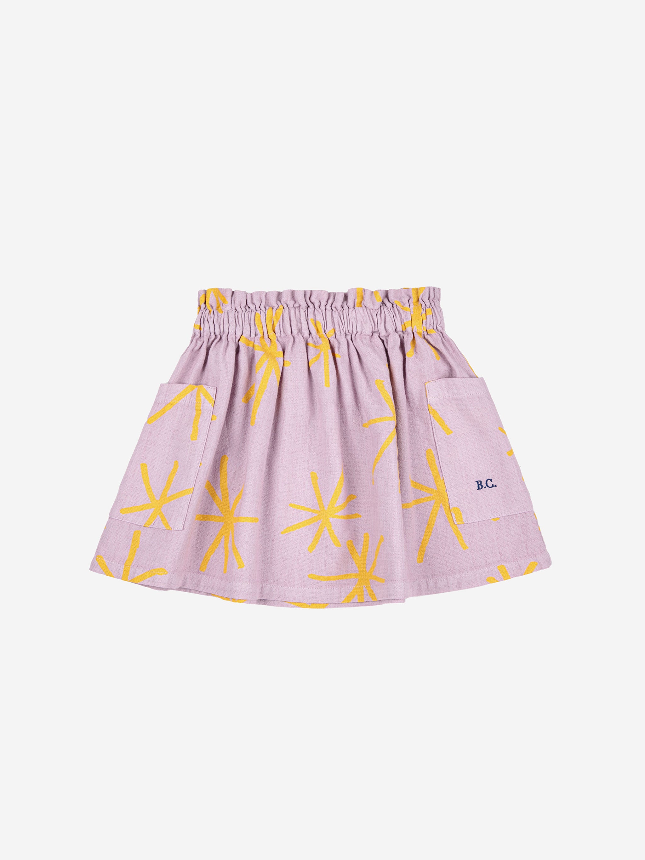 Big Flowers all over woven skirt – Bobo Choses