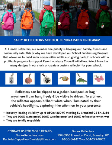 Reflector fundraising information page
