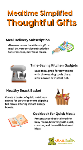 Mealtime simplified thoutful gifts