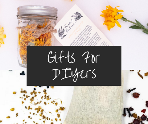 gifts for do it yourself herbalists aspiring herbalists elderberry syrup kit calendula oil kit